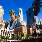 Photo des grattes-ciel à Los Angeles